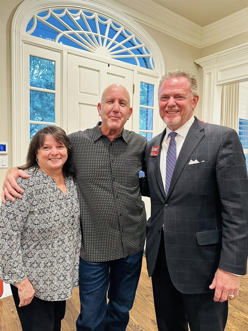 Tom & Debbie Watt, Grayson County Sheriff